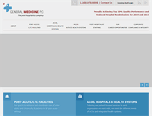 Tablet Screenshot of generalmedicine.com